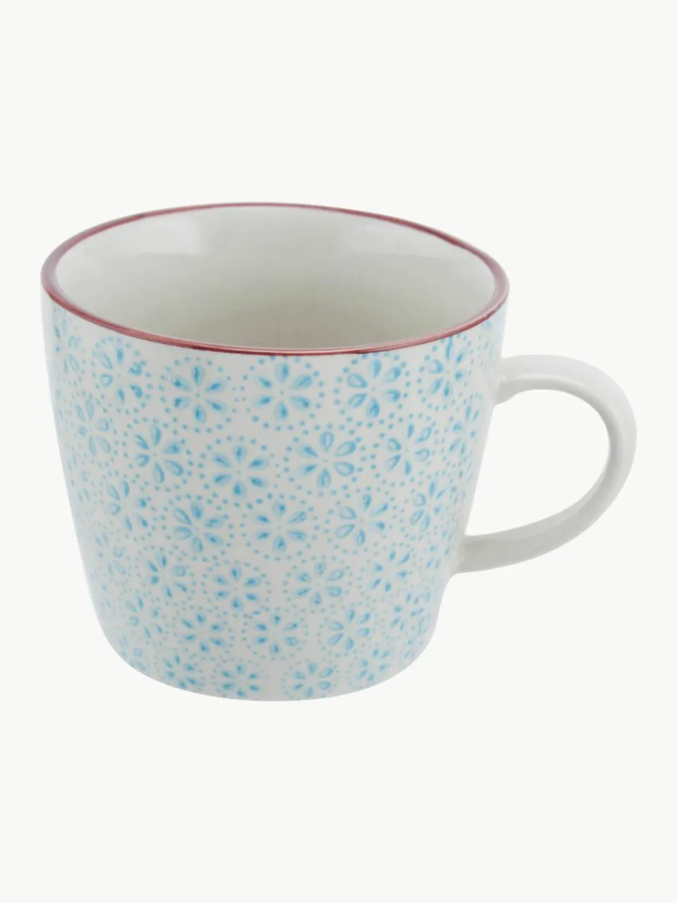 Handbeschilderde mokken Patrizia, set van 3^Bloomingville Discount