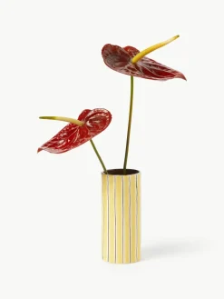 Handbeschilderde porseleinen vaas Ray, H 18 cm^&k Amsterdam New