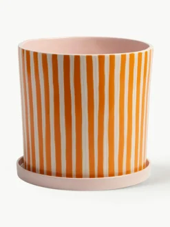 Handbeschilderde porseleinen plantenpot Ray^&k Amsterdam Best