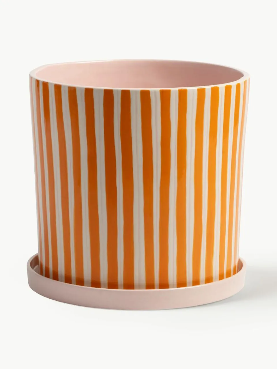 Handbeschilderde porseleinen plantenpot Ray^&k Amsterdam Best