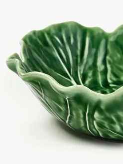 Handbeschilderde saladeschalen Cabbage, 2 stuks^BORDALLO PINHEIRO Hot