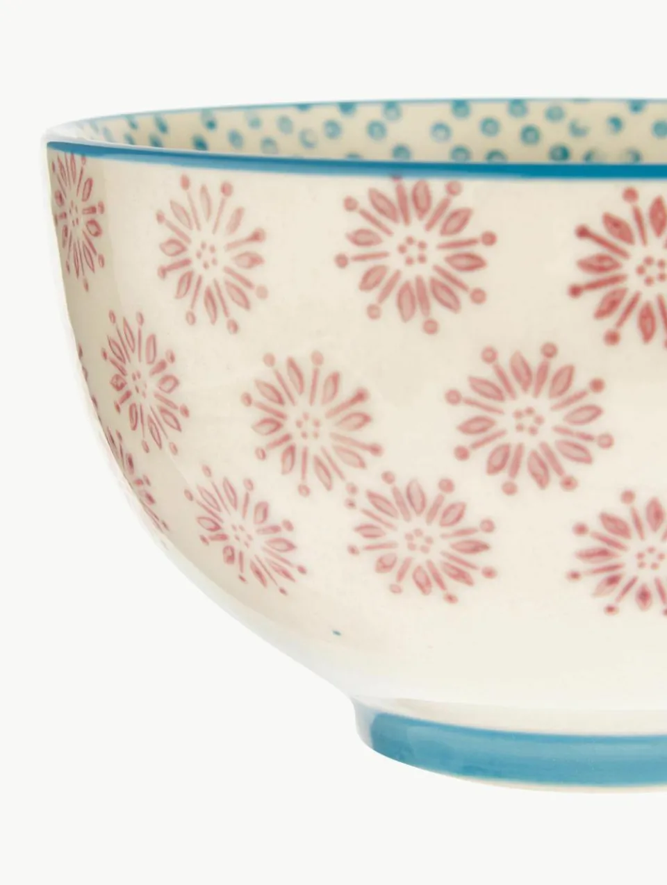 Handbeschilderde schalen Patrizia, set van 2^Bloomingville Hot
