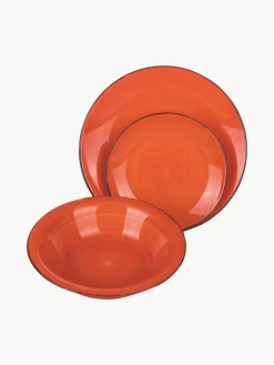 Handbeschilderde serviesset Baita, 6 personen (18-delig)^Villa D'Este Home Tivoli Clearance