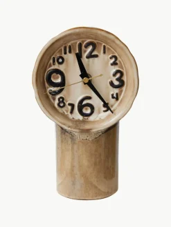Handbeschilderde tafelklok Retro van keramiek^HKLIVING Sale