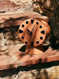 Handbeschilderde tafelklok Retro van keramiek^HKLIVING Outlet