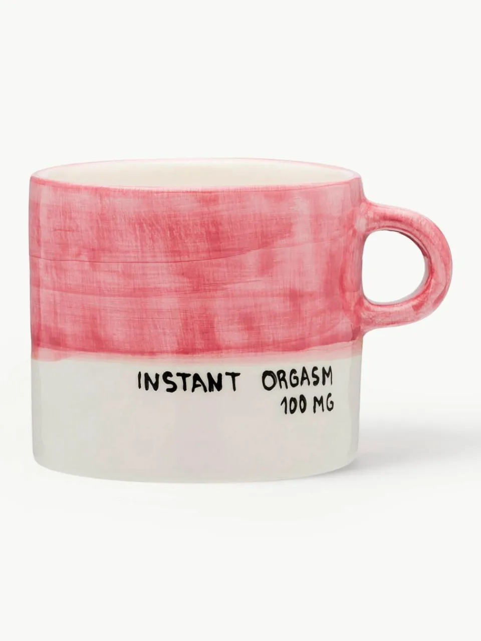 Handbeschilderde XL kopje Instant Pleasure^Anna + Nina Clearance