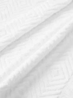 Handdoek Jacqui met hoog-laag patroon, in verschillende formaten^Westwing Collection Sale