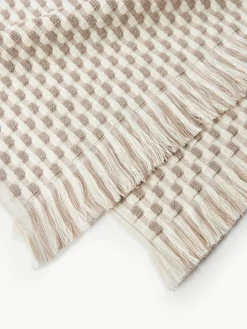 Handdoek Juniper met hoog-laag structuur, in verschillende formaten^Westwing Collection Hot