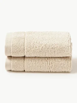 Handdoek Luxe met gestreepte rand, in verschillende formaten^Westwing Collection Hot