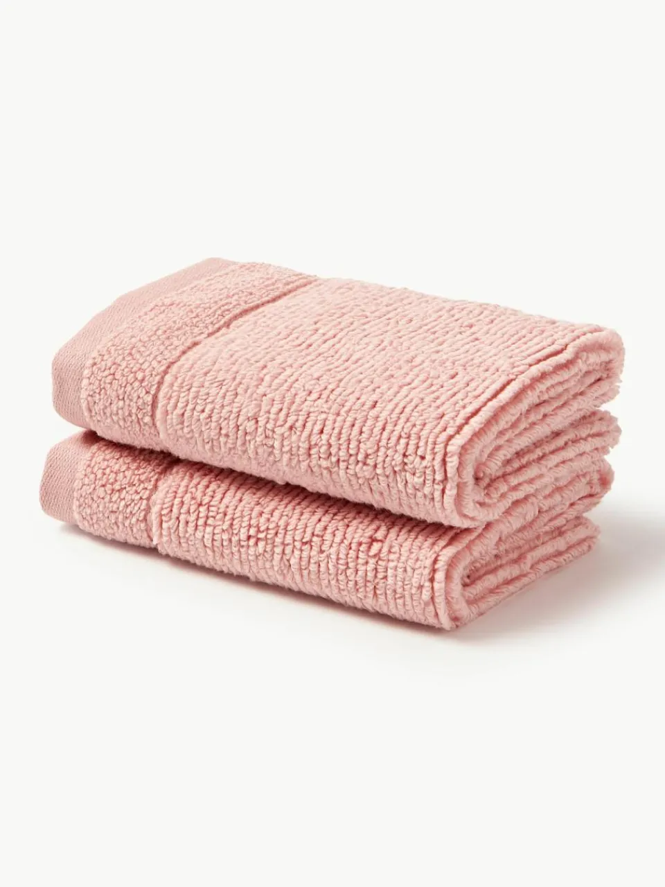 Handdoek Luxe met gestreepte rand, in verschillende formaten^Westwing Collection Fashion