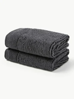 Handdoek Luxe met gestreepte rand, in verschillende formaten^Westwing Collection Hot