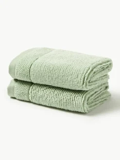 Handdoek Luxe met gestreepte rand, in verschillende formaten^Westwing Collection New