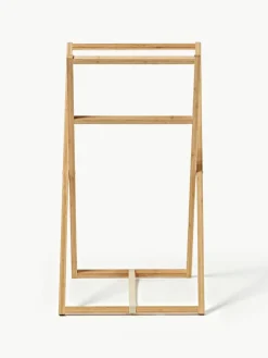 Handdoekenhouder Kit van bamboehout^Westwing Collection New