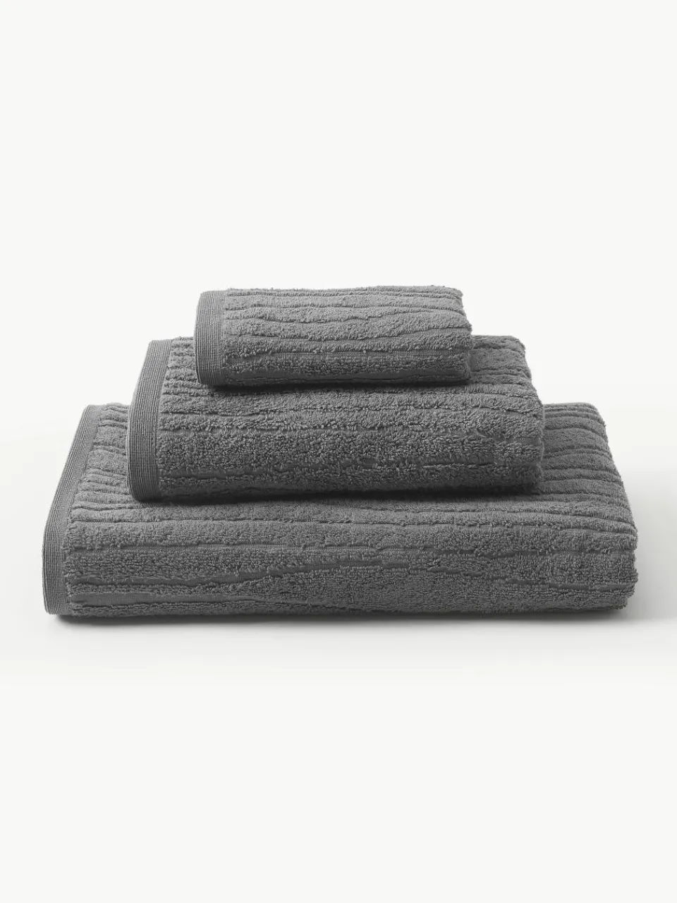 Handdoekenset Audrina, in verschillende setgroottes^Westwing Collection New