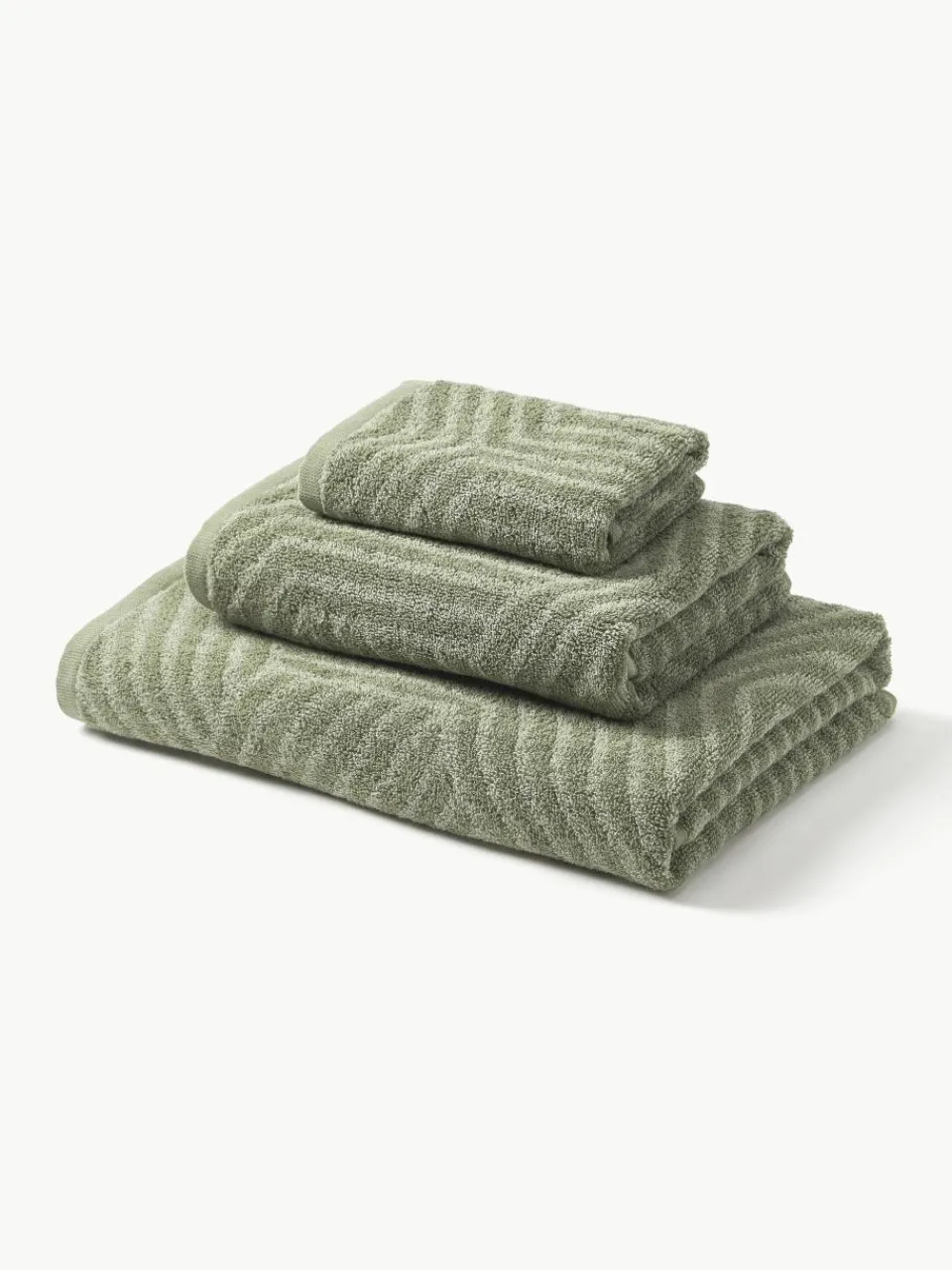 Handdoekenset Fatu, in verschillende setgroottes^Westwing Collection Sale