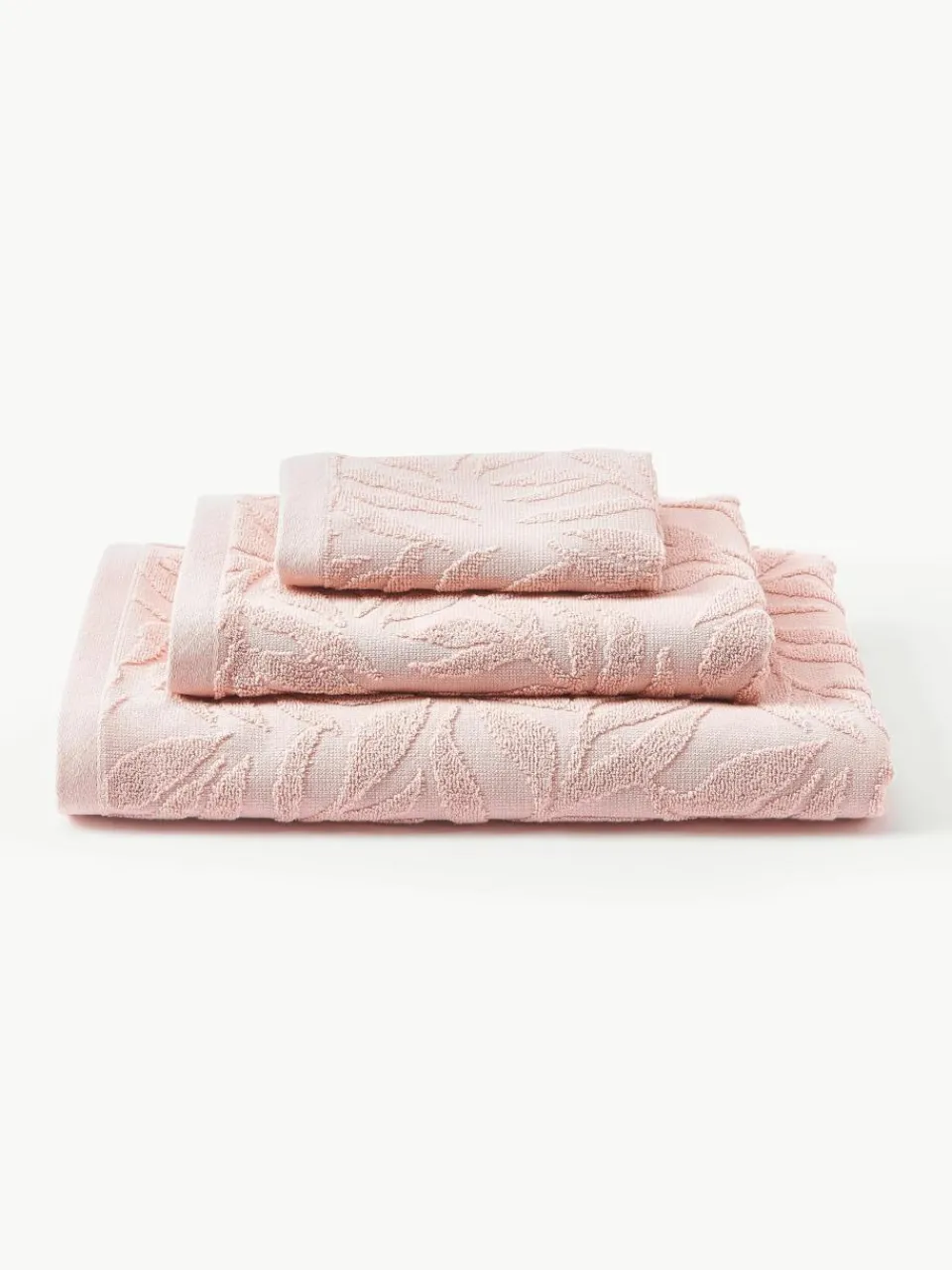 Handdoekenset Leaf, in verschillende setgroottes^Westwing Collection Discount