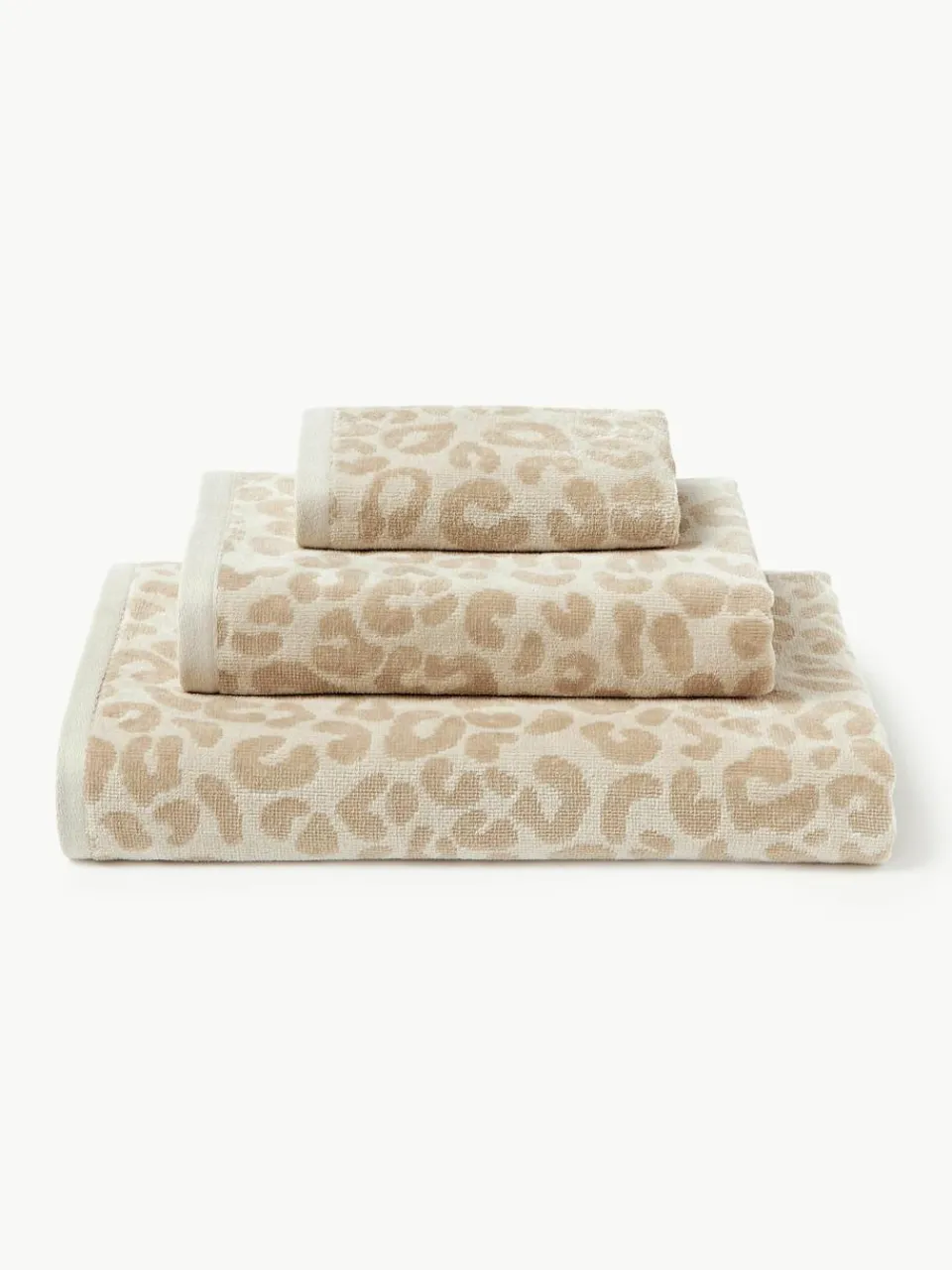 Handdoekenset Leo, in verschillende setgroottes^Westwing Collection Best