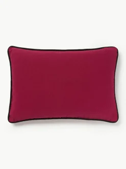 Handgeborduurde katoenen kussenhoes Eye^Westwing Sale