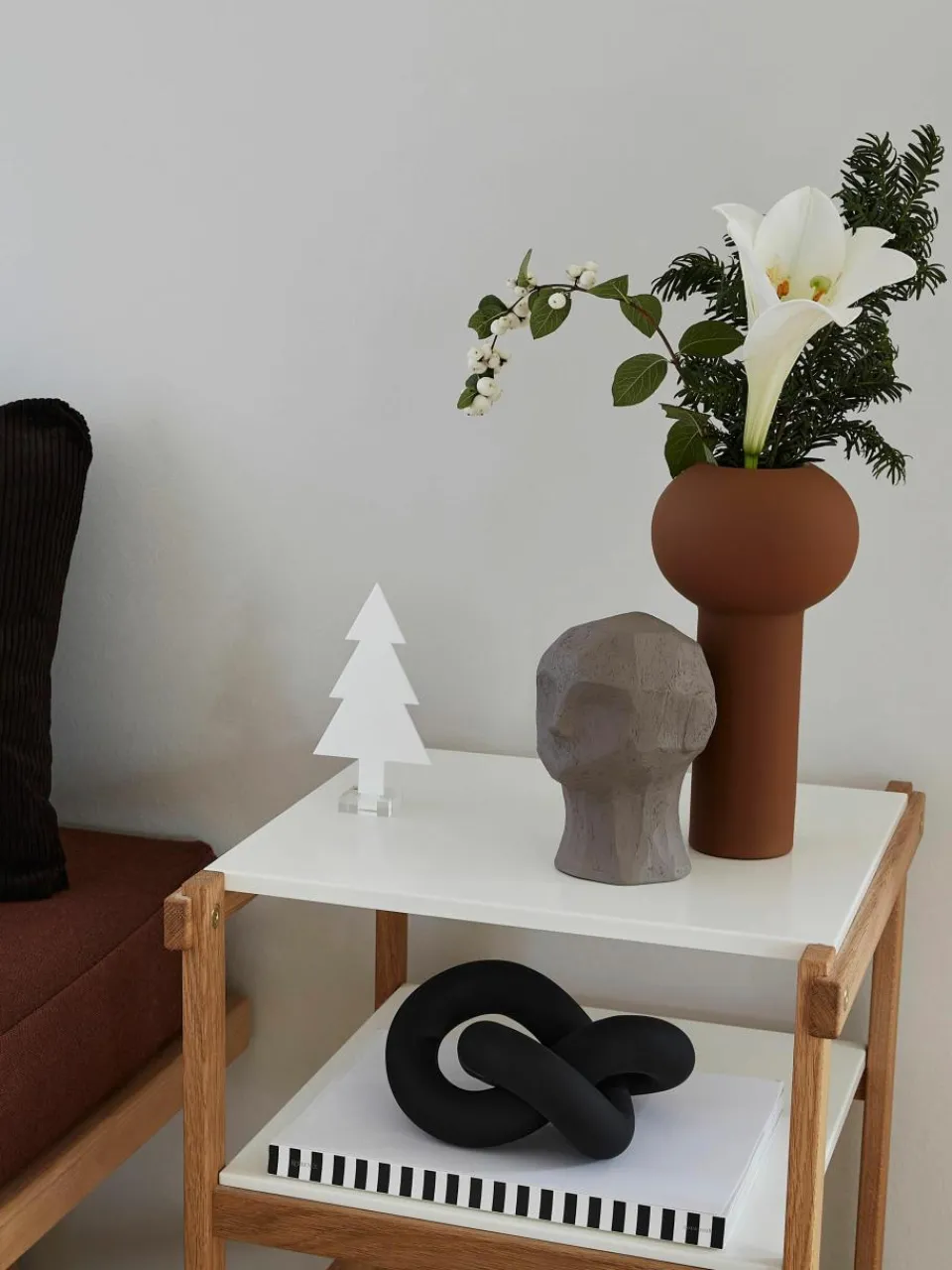 Handgemaakt decoratief object Knot, H 9 cm^Cooee Design Discount