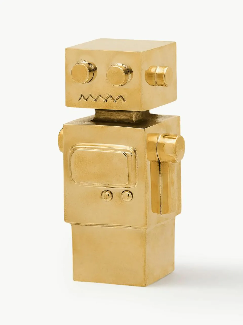 Handgemaakt decoratief object Back to the Future van messing^Anna + Nina Hot
