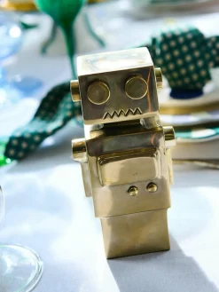 Handgemaakt decoratief object Back to the Future van messing^Anna + Nina Hot