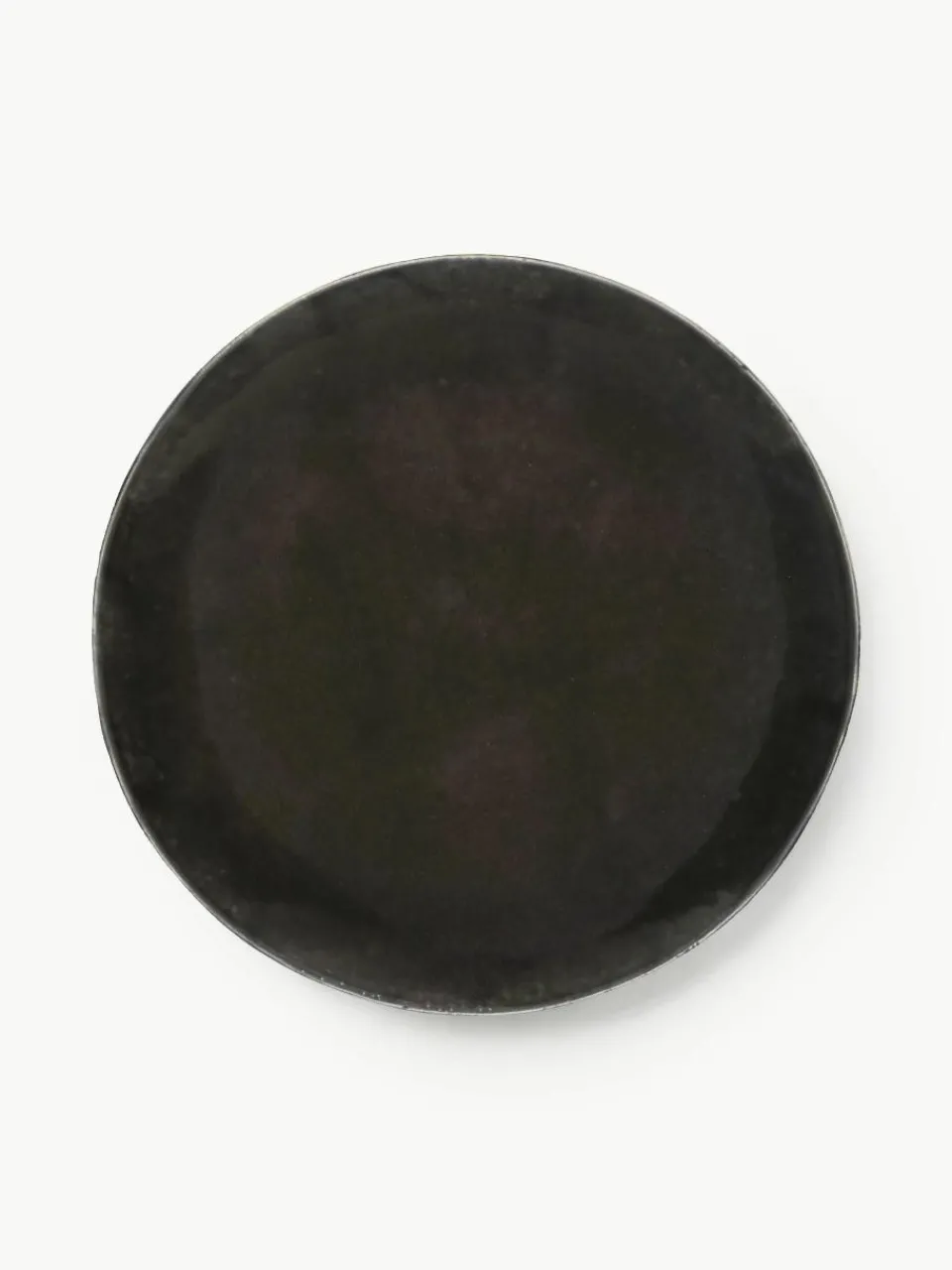 Handgemaakt dinerbord Nordic Coal, 4 stuks^Broste Copenhagen Best