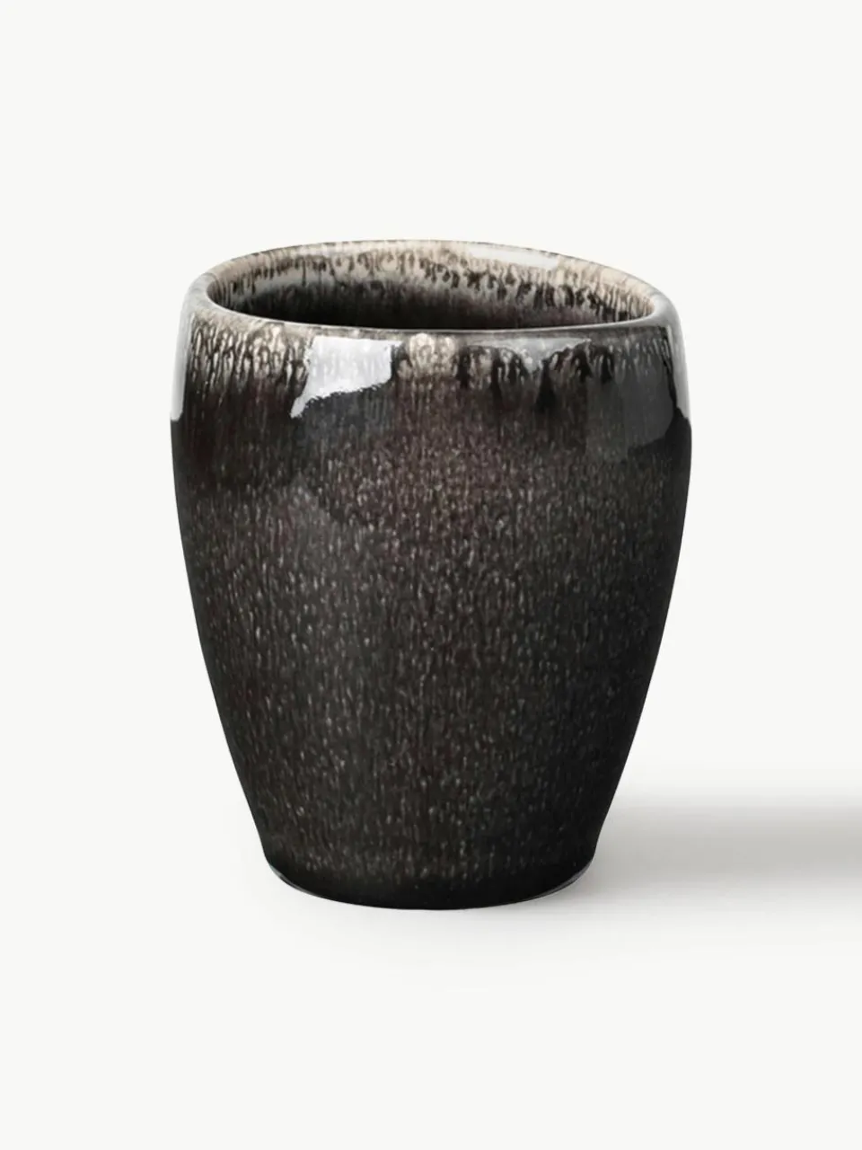 Handgemaakt espressokopje Nordic Coal, 6 stuks^Broste Copenhagen Fashion