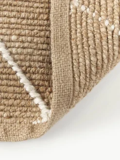 Handgemaakt jute vloerkleed Kunu^Westwing Collection Hot
