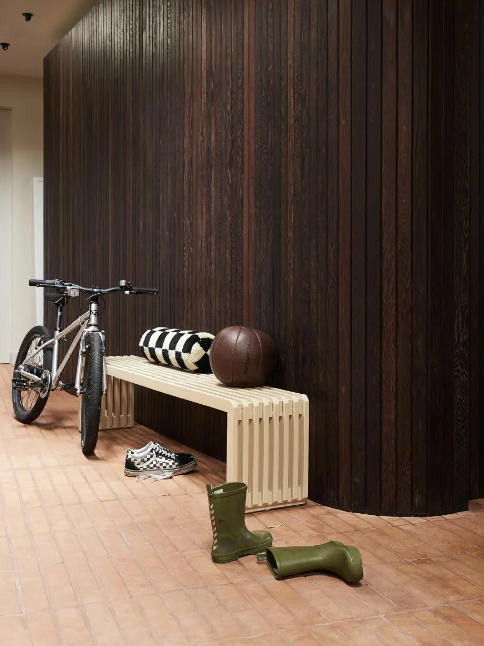 Handgemaakt kussen Statement van wol^HKLIVING Clearance