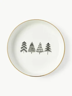 Handgemaakt porseleinen servies Lumi, 4 personen (12-delig)^Westwing Collection New