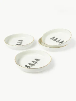 Handgemaakt porseleinen servies Lumi, 4 personen (12-delig)^Westwing Collection New