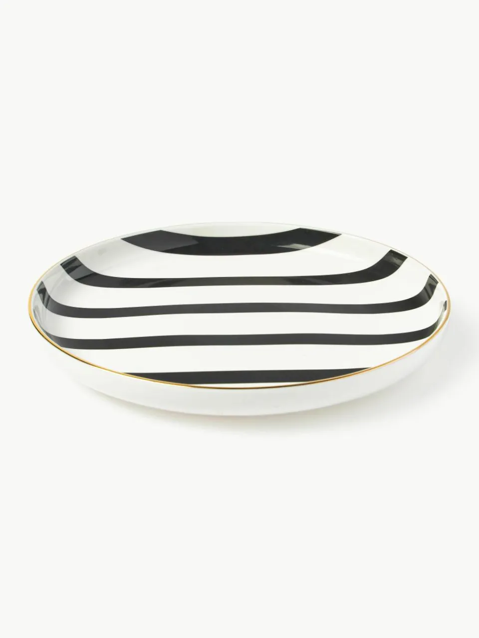 Handgemaakt porseleinen servies Lumi, 4 personen (12-delig)^Westwing Collection New