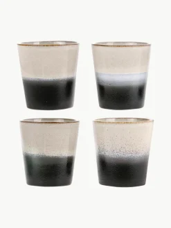 Handgemaakt XS beker 70's, 4-delig^HKLIVING Sale