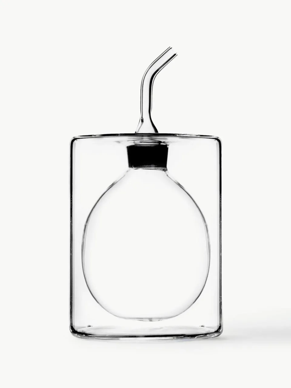 Handgemaakte azijn- en olie-dispenser Cilindro, H 15 cm^ICHENDORF Clearance
