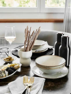 Handgemaakte beker Limfjord in organische vorm, 350 ml^Broste Copenhagen Discount