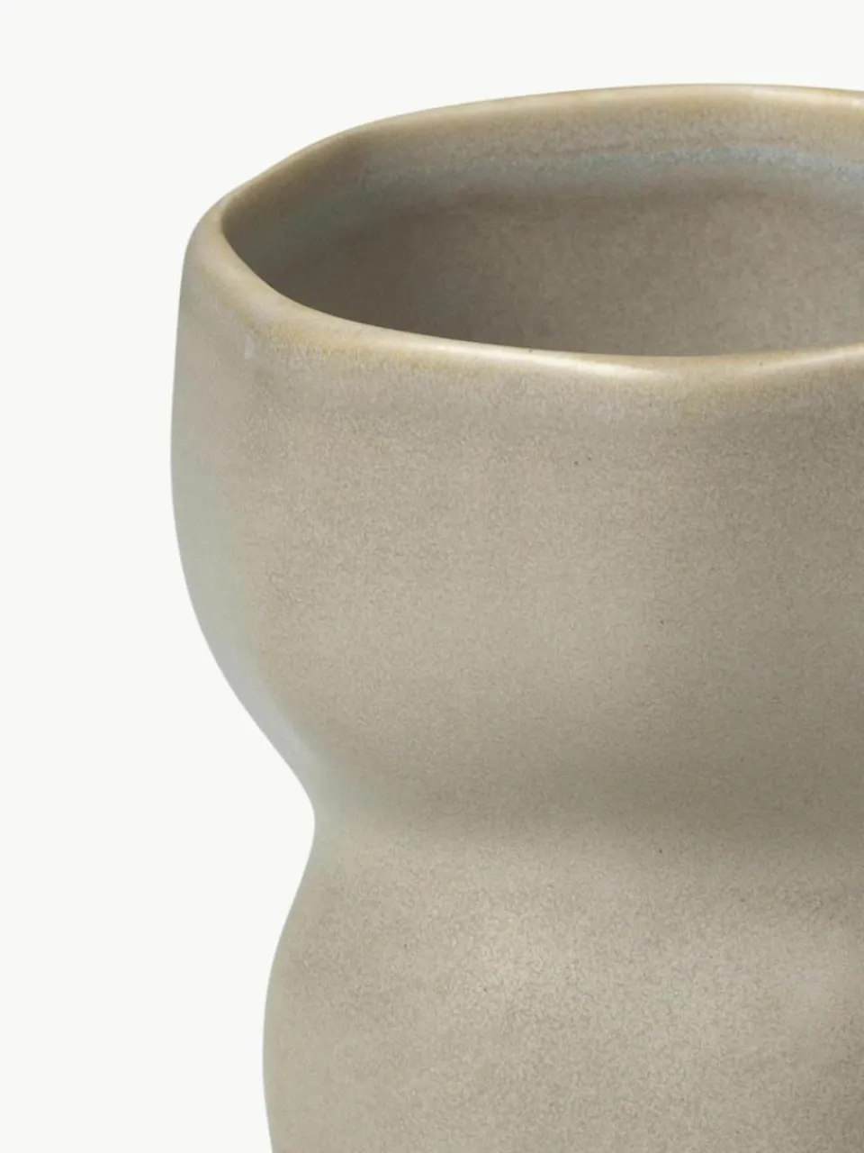 Handgemaakte beker Limfjord in organische vorm, 350 ml^Broste Copenhagen Clearance