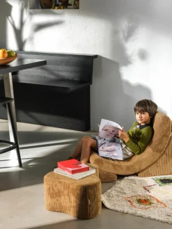 Handgemaakte corduroy kinderstoel Moon^Wigiwama Fashion