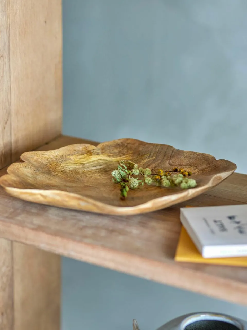 Handgemaakte decoratief dienblad Emilja van mangohout^Bloomingville Outlet
