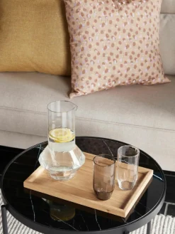 Handgemaakte decoratieve dienbladen Nature, set van 2^Hübsch Sale