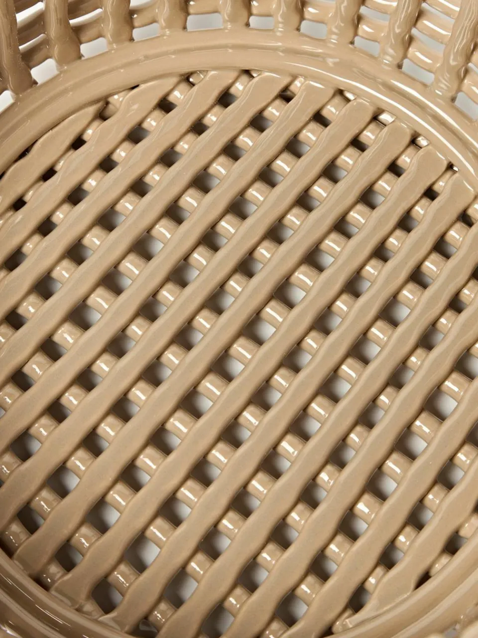 Handgemaakte decoratieve schaal Centrepiece van keramiek^ferm LIVING Sale