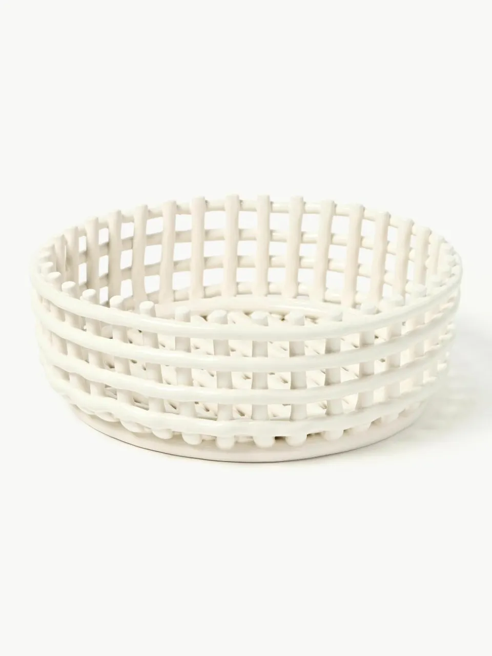 Handgemaakte decoratieve schaal Centrepiece van keramiek^ferm LIVING Clearance