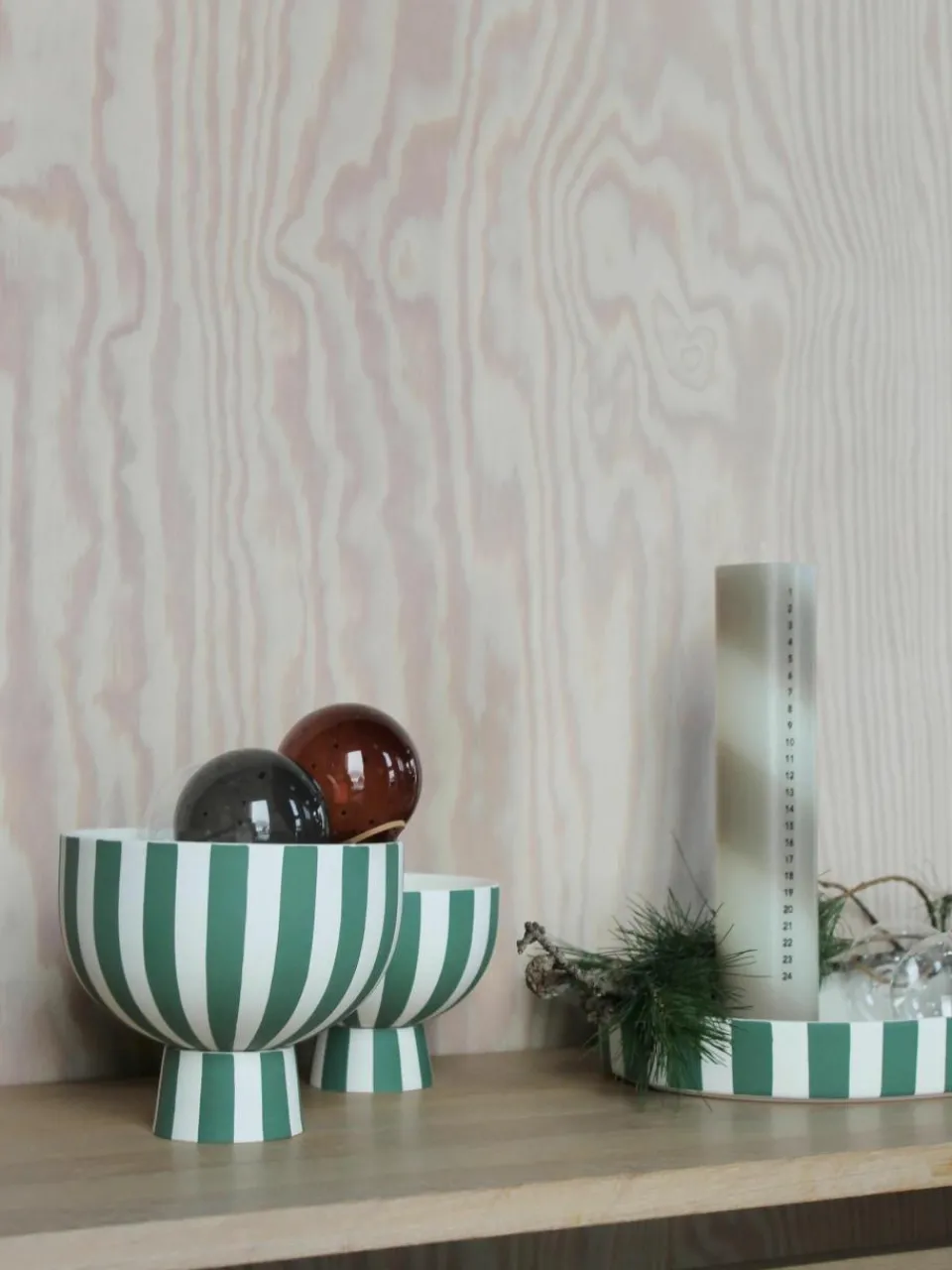 Handgemaakte decoratieve schaal Toppu, H 13 cm^Oyoy Living Design Fashion
