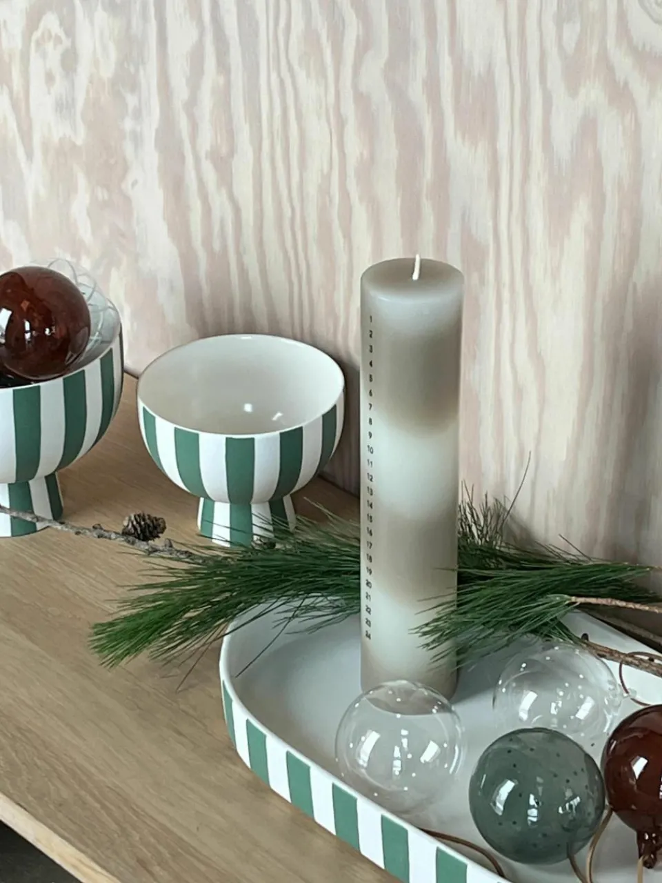 Handgemaakte decoratieve schaal Toppu, H 10 cm^Oyoy Living Design Sale