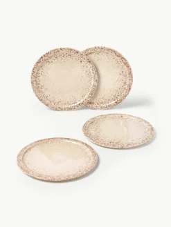 Handgemaakte dinerbord Bernardo, 4 stuks^Westwing Collection Outlet