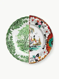 Handgemaakte dinerborden Hybrid, 2 stuks^SELETTI Discount