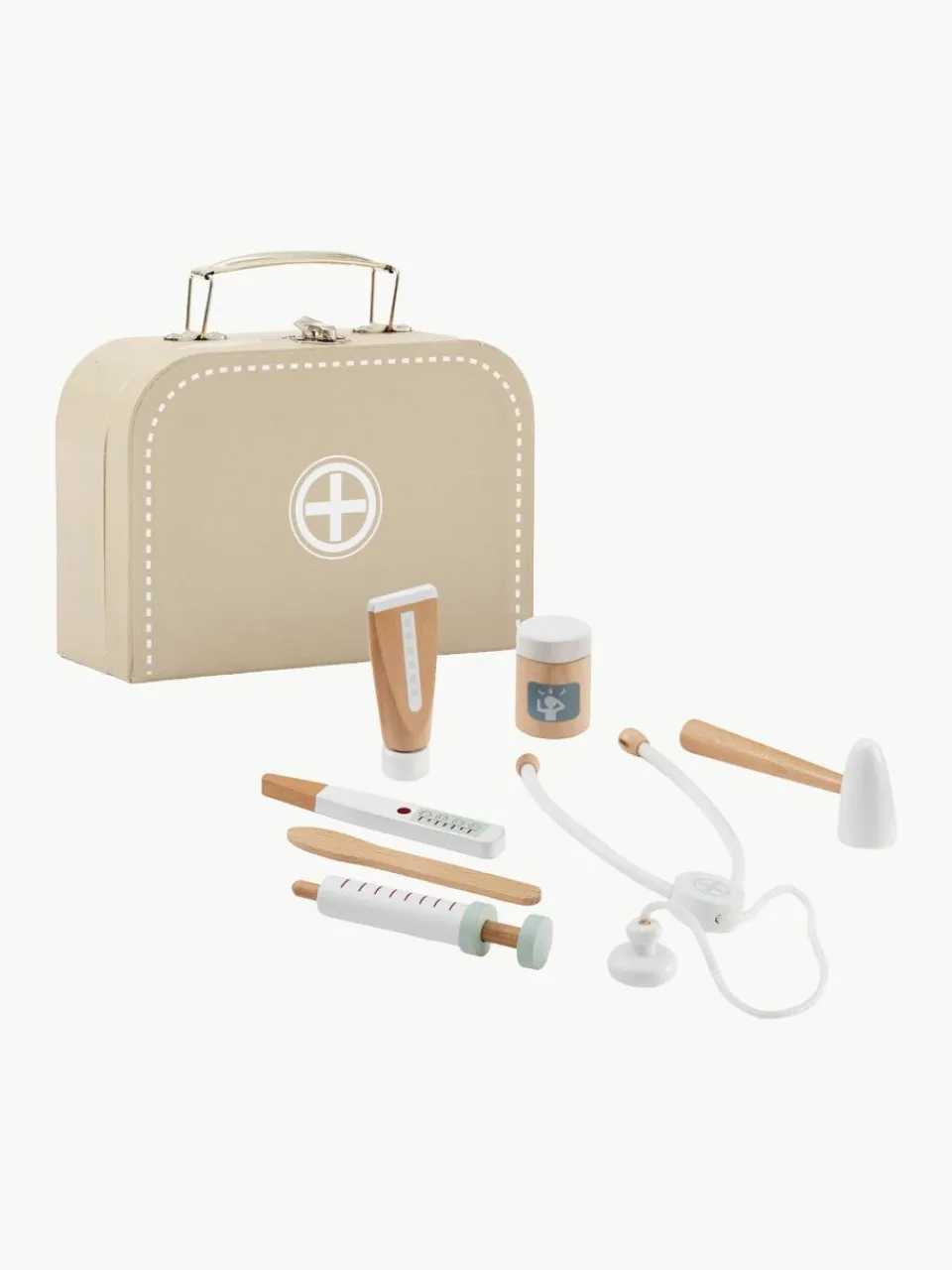 Handgemaakte doktersspeelgoedset Kids' Hub, 8-delig^Westwing Outlet