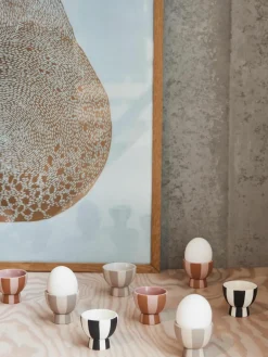 Handgemaakte eierdopjes Toppu, 2 stuks^Oyoy Living Design Sale