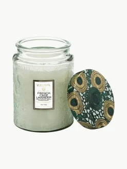 Handgemaakte geurkaars Japonica Collection (cade hout, verbena & lavendel)^Voluspa Discount