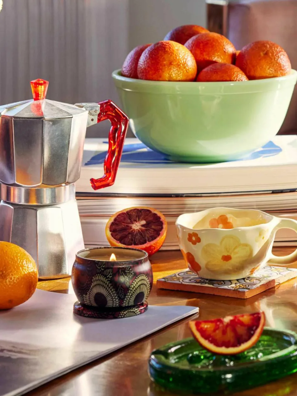 Handgemaakte geurkaars Japonica Collection (gojibessen, mango & tarocco sinaasappel)^Voluspa Discount