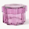 Handgemaakte glas-opbergpot Astral^&k Amsterdam Hot